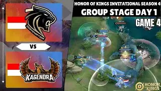 🇮🇩 DOMINATOR ESPORTS vs 🇮🇩 KAGENDRA | GAME 4 | HIGHLIGHTS | KSI4 | Group Stage Day 1