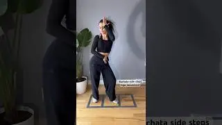 Bachata tutorial side steps, hips movement #howtodance #dance #turorial #bachata