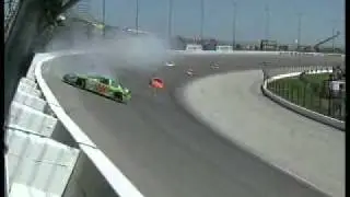 2006 Samsung 500 - J.J. Yeley Crash