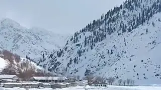 Snowfall in Mansarah Hazara KPK Pakistan