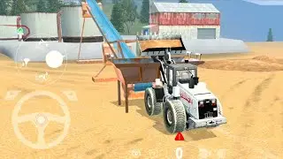 JCB Se Conveyor Belt Par Loading | Heavy Dump Truck Se Material Dumping | Realistic Gameplay 🚜 Ep-69