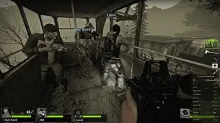 Left 4 Dead 2 (Yama) But half way to final escape