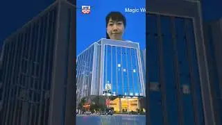 Vfx green screen effect loop #magicworld