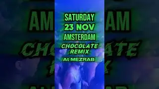 Tell your friends in #Amsterdam !Chocolate Remix - queer perreo live show 23 November at Mezrab
