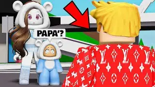 BAMBINO RINCONTRA SUO PADRE USCITO DA PRIGIONE DOPO TANTO TEMPO SU BROOKHAVEN ROBLOX!