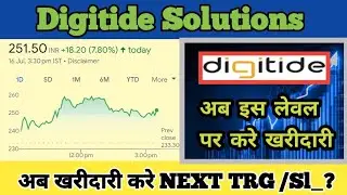digitide solutions share latest news today || digitide solutions share next target #indianmarketnews