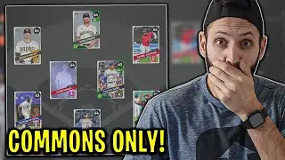 I USED AN ALL COMMON TEAM... INCLUDING PITCHERS! (MUST WATCH!) MLB The Show 21