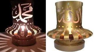 Tutorial lengkap cara membuat lampu hias dari pipa paralon