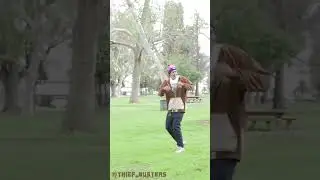 Bait Bike Thieves get Pepper sprayed