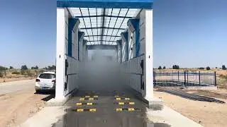 fully-automated truck washing system mining vehicle wash stystem