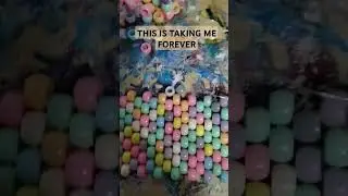 Guess what it is :3 | #kandi #pastel #beads #panel #art