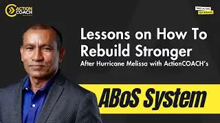 Lessons on How To Rebuild Stronger After Hurricane Melissa with Coach Moses Chybar