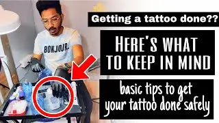 How to Get a Tattoo safely? #tattoohygiene #tattoo #telugu #hyderabad #tattootips #potraittattoo