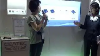 CEATEC 2013 - TransferJet Stage Presentation - Version 2