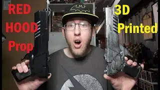 3D Printed Red Hood Gun Prop For Cosplay