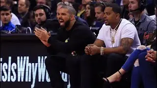 Drake Best Court Side Moments! NBA - Raptors