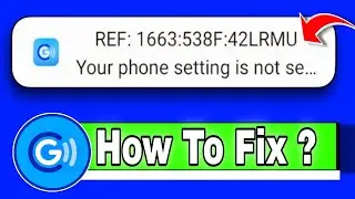 REF: 7571:538F:69W403 Your phone setting is not secure! Ref: 01 Gcash | Gcash App Problem Today 