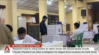 Myanmar election: Residents head to voting booths as nation moves into second phase of polls