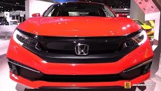 2019 Honda Civic Touring - Exterior and Interior Walkaround - 2019 Detroit Auto Show