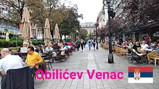 Obilićev Venac | Famous Pedestrian Zone in Belgrade, Serbia - Walking Tour