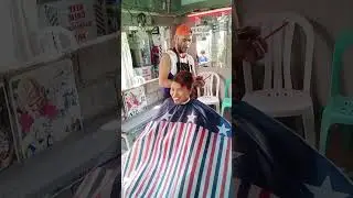 Side shave girl