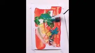 A Study In Red painting process video