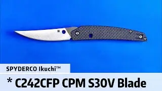 Spyderco Ikuchi C242CFP: 3.26