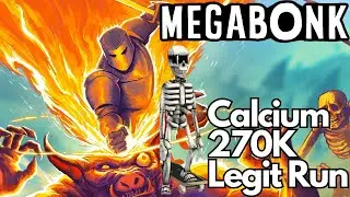 Megabonk | Calcium 270K Legit Run (Bone - Wireless Dagger - Revolver - Lightning Staff)