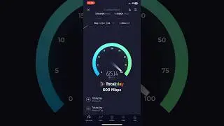 Totalplay 600 Mbps | Speedtest Mayo 2023