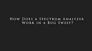 Full Spectrum Radio Frequency Analyzer