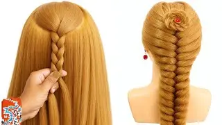 Elegant Ponytail hairstyle Tutorial For girls | Easy & quick hairstyle | New hairstyle