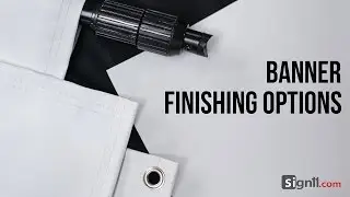 Finishing Options - Step and Repeat Banners from Sign11.com