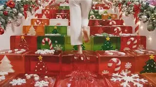Which Christmas Stairs Would You Walk On? 🎄 Ultimate Oddly Satisfying AI ASMR
