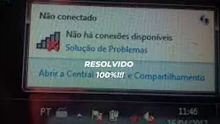 COMO TIRAR O X VERMELHO DO WIFI/ WINDOWS N&Atilde;O PODE SE CONECTAR A INTERNET!!