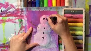 Let's Create a Snowman with Kwik Stix