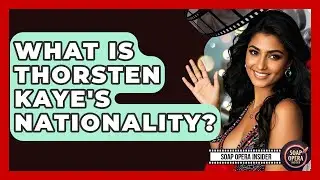 What Is Thorsten Kaye's Nationality? - Soap Opera Insider