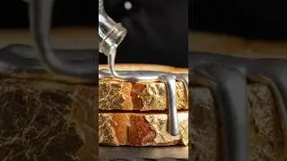 Gold Sandwich #luxury #food #viral #trending