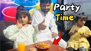 Bacho ka sath party ki | hareem or zimal na khob enjoy kiya | fun with zain&kids