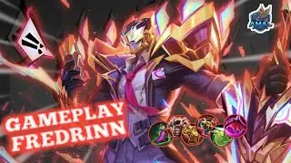 Gameplay Tank Jungler, Hero Fredrinn MLBB!!!