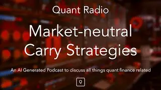 Quant Radio: Market-neutral Carry Strategies