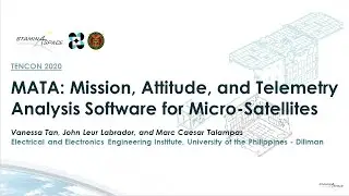 MATA: Mission, Attitude, and Telemetry Analysis software for micro-satellites (TENCON 2020)