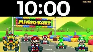 10 Minute Mario Kart Countdown Timer (with music)