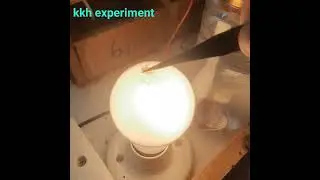 hot melt glue sticks vs lamp bulb 40watt (kkh experiment).