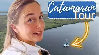 Best Sailing Catamaran Under 40' | Full Liveaboard Boat Tour | Seawind 1160 Deluxe | Ep68