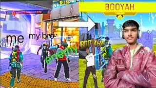 Free fire max main Booyah| in rank mach | hanu man gaming|
