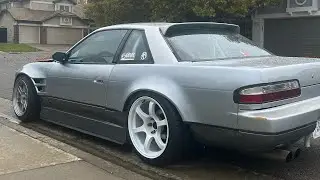 S13 z32 brake swap and feal coilovers