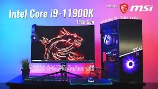 Powered by MSI - Intel's NEW Core i9-11900K Gaming PC Time-Lapse Build ft. Z590 Gaming Carbon wifi