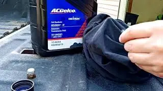 Changing the transfer case fluid in 2018 GMC Sierra 3500 L5P Duramax