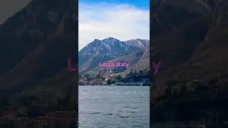 Beautiful Lecco Italy 🇮🇹 #foryou  #travel #italy  #shots  #nature  #youtubeshorts  #europeancity