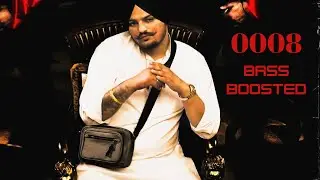 0008 - Sidhu Moose Wala | Bass Boosted | Ultimate Punjabi Banger 2025 | Use Headphones |